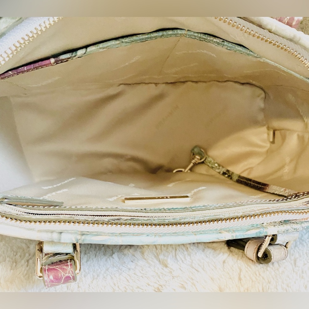 NWOT Brahmin Jasper Mini Asher Nirvana Handbag/Satchel/Crossbody Purse - Picture 5 of 16